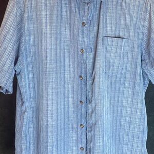 Croft & Barrow Light Blue Casual Shirt